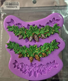 REF: 70000A279 MOLDE SILICONA GUIRNALDA NAVIDEÑA *3