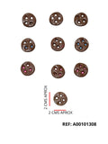 REF: A00101308 APLIQUE GALLETA FESTIVAL PEQ  X 10
