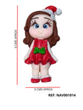 REF: NAV001014 NAV. APLIQUE NAVIDEÑO FIGURAS MEDIANA NIÑ@