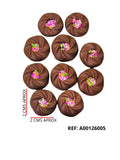 REF: A00126005 APLIQUE GALLETA MINI COLORES *10