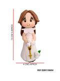 REF: D00118604 DECORACION FIGURA PRIMERA COMUNION TORTA NIÑA/NIÑO