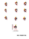 REF: PR0001196 MAPA COLOMBIA VARIOS MOTIVOS X 10 UND
