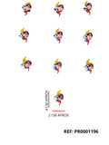 REF: PR0001196 MAPA COLOMBIA VARIOS MOTIVOS X 10 UND