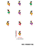 REF: PR0001196 MAPA COLOMBIA VARIOS MOTIVOS X 10 UND
