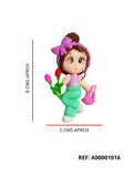 REF: A00001016 APLIQUE MUJERCITAS SURTIDAS 7 ALTO *2 CMS
