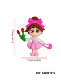 REF: A00001016 APLIQUE MUJERCITAS SURTIDAS 7 ALTO *2 CMS