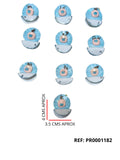REF: PR0001182 PRENDEDOR BABY SHOWER BABERO NIÑ@ *10 UND