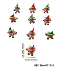 REF: NAV001016 NAV. PRENDEDOR NAVIDEÑOS STDO * 10 UND