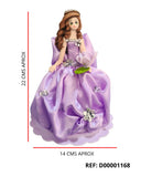 REF: D00001168 DECORACION QUINCEAÑERA  MEDIANA TULL 20 CMS TULL