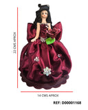 REF: D00001168 DECORACION QUINCEAÑERA  MEDIANA TULL 20 CMS TULL