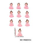 REF: PR0001014 PRENDEDOR NIÑA QUINCIAÑERA * 10 UNDS
