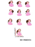 REF: PR0001014 PRENDEDOR NIÑA QUINCIAÑERA * 10 UNDS