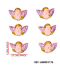 REF: A00001174 APLIQUES ANGELES X 6