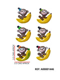 REF: A00001446 APLIQUE MIC@S BANANAS *6