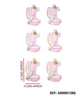 REF: A00001386 APLIQUE CRUZ FUENTE BAUTIZO * 6 UND