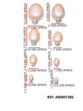 REF: A00001385 APLIQUE BOMBILLOS X 8 UND