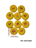 REF: A00126005 APLIQUE GALLETA MINI COLORES *10