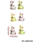 REF: A00001300 APLIQUE CONEJOS * 6 UNDS