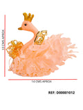 REF: D00001012 DECORACION CISNE FLORES 15 AÑOS 16 ALTO *6 ANCHO