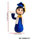 REF: D00001217 DECORACION NIÑ@ GRADO CONO TORTA