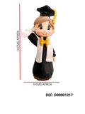 REF: D00001217 DECORACION NIÑ@ GRADO CONO TORTA