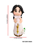 REF: D00118604 DECORACION FIGURA PRIMERA COMUNION TORTA NIÑA/NIÑO