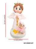 REF: D00001207 DECORACION TORTA ANGEL NIÑO@ OVEJA
