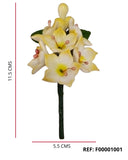 REF: F00001001 FLOR AZAHAR (RAMO PARA COPAS) 11.5 ALTO 5.5 ANCHO APROX.  *BCP*