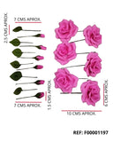 REF: F00001197 ROSA Y BOTON PEQUEÑA