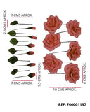 REF: F00001197 ROSA Y BOTON PEQUEÑA