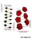 REF: F00001197 ROSA Y BOTON PEQUEÑA