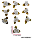 REF: F00001334 FLOR ROSAS HOJAS X 10 UND BC