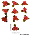REF: F00001334 FLOR ROSAS HOJAS X 10 UND BC