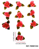 REF: F00001334 FLOR ROSAS HOJAS X 10 UND BC