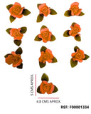 REF: F00001334 FLOR ROSAS HOJAS X 10 UND BC