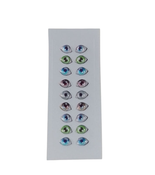 REF: 80000V311 ADH.OJOS RESINADOS # 126 *9 PARES 0.5 MM