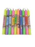 REF: 000009886 CACH. VELAS NAVIDEÑAS MENSAJE  * 10 UNDS