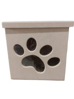 REF: 000017181 MDF. CAJA CON TAPA 20*20*12 AGUJERO VIDRIO FIGURA STDA 4 MOT