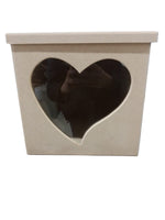 REF: 000017203 MDF. CAJA CON TAPA 24*24*24 AGUJERO VIDRIO  FIGURA STDA 4 MO