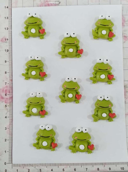 REF: A00001388 APLIQUE RANA CORAZON *10 UND