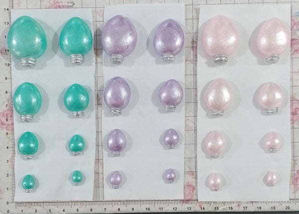 REF: A00001385 APLIQUE BOMBILLOS X 8 UND YA