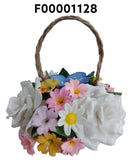 REF: F00001128 FLOR CANASTA MEDIANA