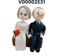 REF: V00002531 VAR. ABUELITOS SENTADOS 11* 8 CMS ANCHO