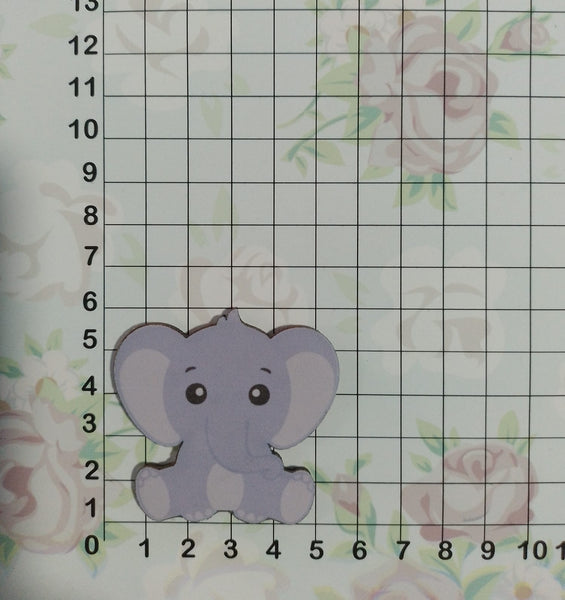 REF: 805000014 LASER APLIQUE ESTAMPADO ELEFANTE 5*4 CM