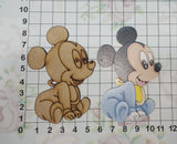 REF: 300101276 LASER MICKEY BEBE BABERO 9*5 CMS