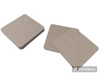 REF: 000017145 MDF TABLA PORTAVASO CUADRADO 10 CMS * 6