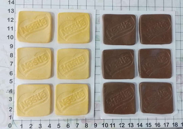 REF: A00001403 APLIQUE CHOCOLATINA NESTLE * 6 UND MD