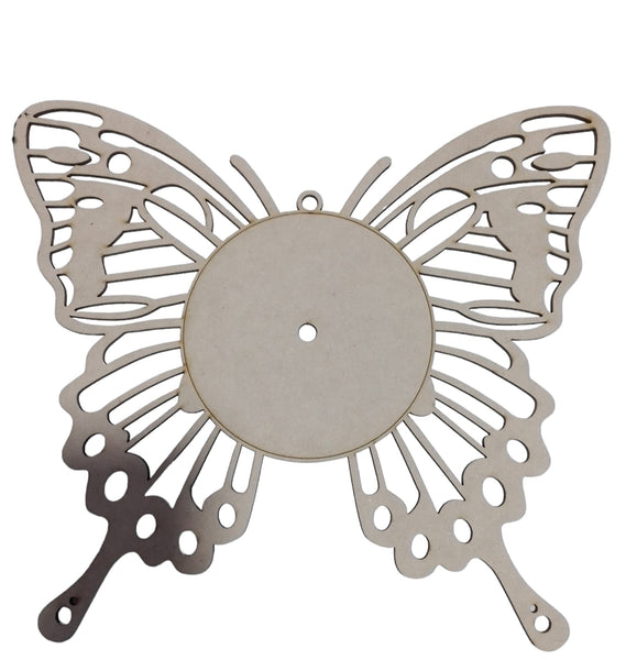 REF: 801000359 LASER MARIPOSA RELOJ 28*27 CMS
