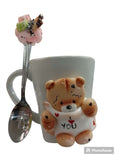 REF: V00001708 VAR. MUGS DECORADOS FLORES