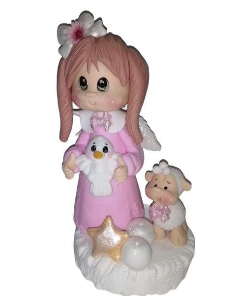 REF: D00001207 DEC.TORTA ANGEL NIÑO@ OVEJA 20 ALTO *10 ANCHO * 10 FONDO CMS